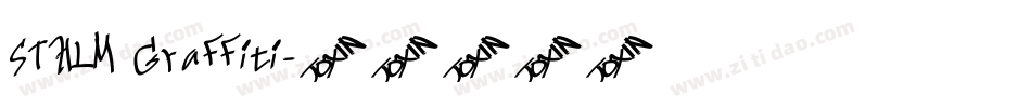 STHLM Graffiti字体转换